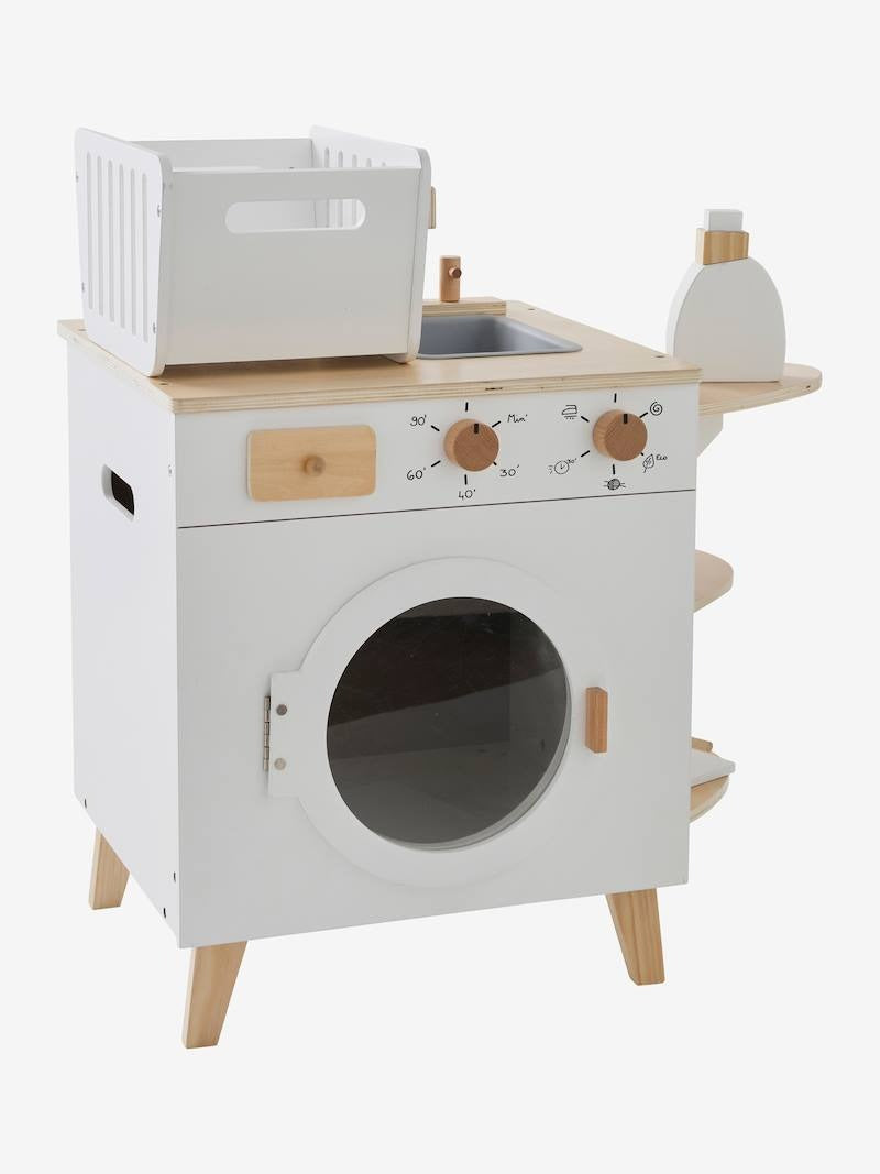 Washing Machine & Iron in Wood - Wood FSC® Certified