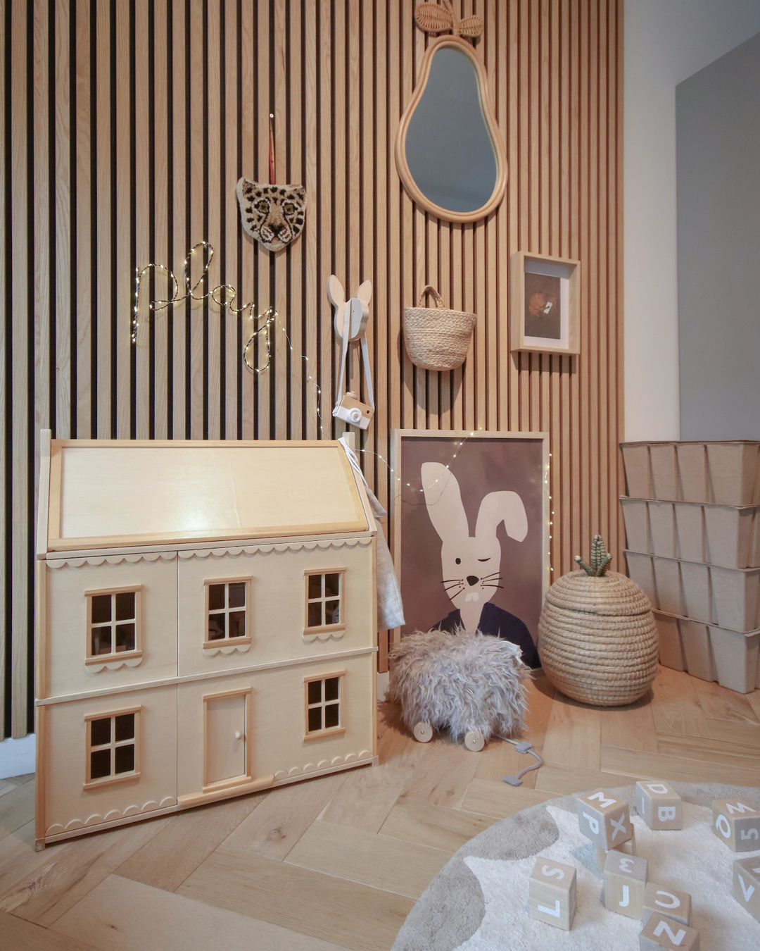 Wooden Dollhouse