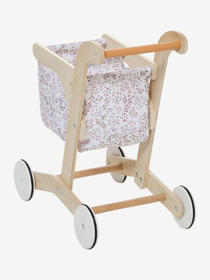 Shopping Trolley in Fabric & FSC® Wood